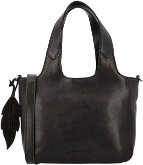 Earth Handbag black handtas dames Zwart - H 19 x B 22 x D 12 cm