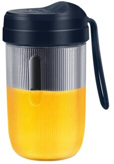 EAS-350Ml Elektrische Fruit Juicer Cup Draagbare Handheld Smoothie Maker Blenders Mixer Usb Oplaadbare Voor Home Reizen blauw