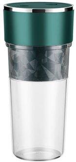 EAS-400Ml Draagbare Elektrische Fruit Juicer Usb Oplaadbare Smoothie Blender Machine Mini Fruit Mixer Cup Keuken Mixer groen