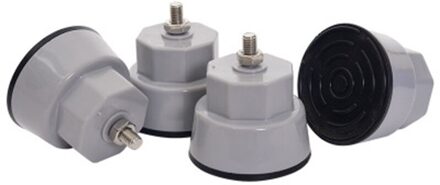 EAS-4x Effen Olifant Voet Drum Wasmachine Base Universele Anti-Slip Beugel Statief Ondersteuning Benen