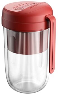 Eas-Draagbare Elektrische Mixer Juicer Usb Cup Blender Elektrische Usb Huishouden Juicer Mini Snelle Blender Keukenapparatuur rood