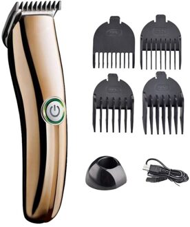 Eas-Professionele Oplaadbare Tondeuse Trimmer Mannen Kapsel Baard Grooming Kit