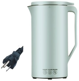 Eas-Sojamelk Machine Mini Sojamelk Maker Soja-melk Elektrische Juicer Blender Rijst Plakken Maker Filter-gratis groen / EU
