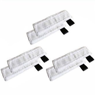 Eas-Vervanging Steam Mop Doek Cover Cleaning Pads Huishoudelijke Doek Cover Voor Karcher SC2 SC3 SC4 SC5 Stoom Mop cleaner 6Pcs