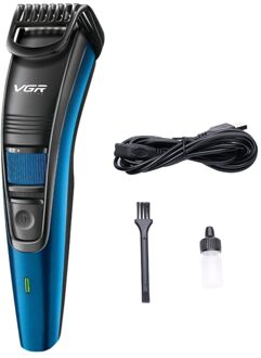 EAS-VGR V-052 Elektrische Tondeuse Verstelbare Limiet Kam Hair Cut Razor Usb Oplaadbare Baard Trimmer