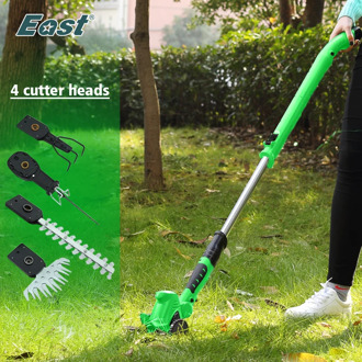 East 10.8V Li-Ion Cordless Hedge Trimmer Grass Trimmer Mini Cultivator Reciprocating Saw Garden Power Tools ET1007 4in1 3in1