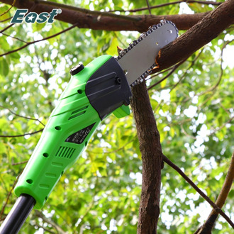 East ET1103 Garden Tools 18V Li-Ion power Cordless Pole Chainsaw 6'Bar and Chain Pruning tools rechargeable garden tool