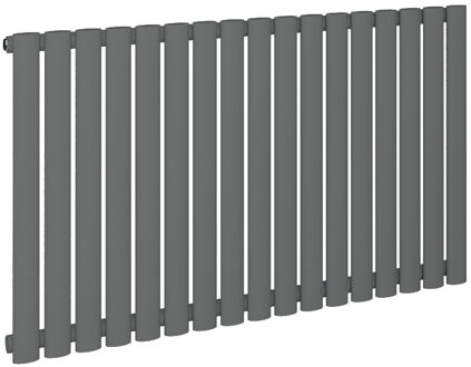 Eastbrook Design radiator horizontaal staal mat antraciet 60x100,2cm 920 watt - Eastbrook Tunstall