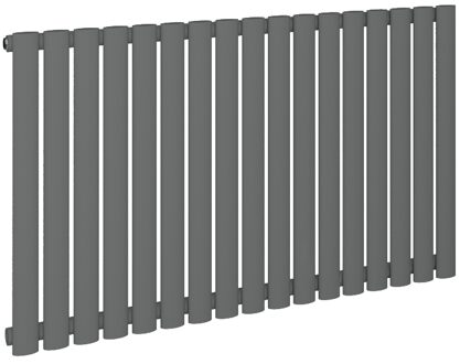 Eastbrook Design radiator horizontaal staal mat antraciet 60x117,9cm 1082 watt - Eastbrook Tunstall