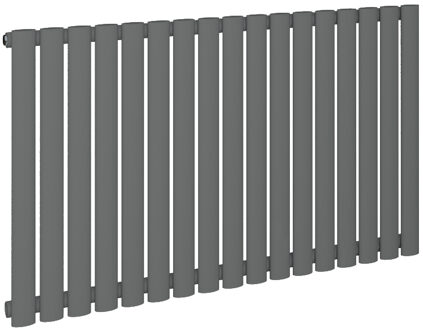 Eastbrook Design radiator horizontaal staal mat antraciet 60x82,5cm 757 watt - Eastbrook Tunstall