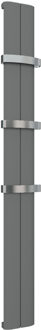 Eastbrook Design radiator verticaal aluminium mat antraciet 120x18.5cm 421 watt - Berlini