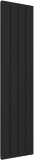 Eastbrook Design Radiator verticaal Aluminium Mat Zwart 1800x503mm 1780 watt - Eastbrook Vesima