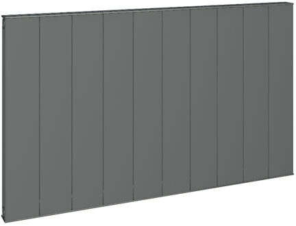 Eastbrook EB Vesima horizontal aluminium radiator 600 x 1003 mat antraciet