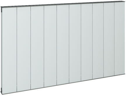 Eastbrook EB Vesima horizontal aluminium radiator 600 x 803 mat wit