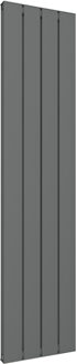 Eastbrook EB Vesima vertical aluminium radiator 1800 x 403 mat antraciet