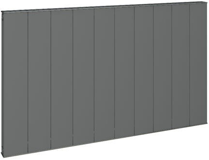 Eastbrook Vesima antraciet horizontale aluminium radiatoren