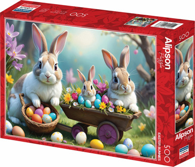 Easter Bunnies Puzzel (500 stukjes)