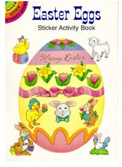 Easter Eggs Sticker Activity Book - Cathy Beylon