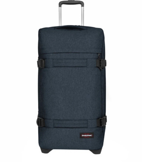 Eastpak Blauwe Reistrolley Triple Denim Eastpak , Blue , Unisex - ONE Size