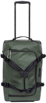 Eastpak Duffel Pack Wheel S tarp forest weekendtas handbagage Groen - H 55 x B 35 x D 23 cm