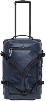 Eastpak Duffel Pack Wheel S tarp navy weekendtas handbagage Blauw - H 55 x B 35 x D 23 cm