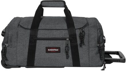 Eastpak Leatherface S + black denim Zachte koffer Zwart - H 55 x B 34 x D 26