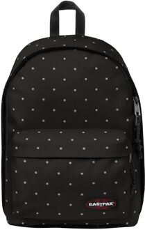 Eastpak Out Of Office dots black silver rugzak Zwart - H 44 x B 29.5 x D 22 cm