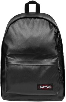 Eastpak Out Of Office glossy black backpack Zwart - H 44 x B 29.5 x D 22