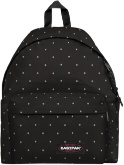 Eastpak Padded Pak'R dots black silver schooltas Zwart - H 40 x B 30 x D 18 cm