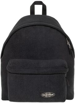 Eastpak Padded Pak'r fleec'd black rugzak Zwart - H 40 x B 30 x D 18 cm
