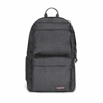 Eastpak Parton rugzak 15 inch black denim Zwart