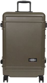 Eastpak Resist'r Case 4 Wheel Trolley L 78 army olive hardcase koffer Groen - H 78 x B 50 x D 29 cm