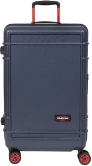 Eastpak Resist'R Zip L marine navy hardcase koffer Blauw - H 78 x B 50 x D 29 cm