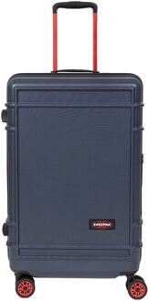 Eastpak Resist'R Zip M marine navy hardcase koffer Blauw - H 68.5 x B 41 x D 27 cm