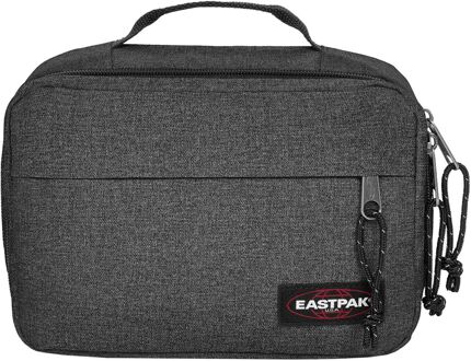 Eastpak Road Kit black denim toilettas Zwart - H 16 x B 23,5 x D 9 cm