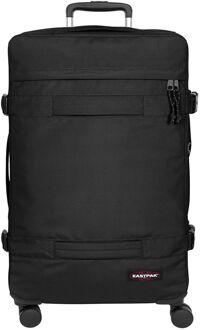 Eastpak Transit'R 4 XL+ black zachte koffer Zwart - H 83,5 x B 43,5 x D 30 cm