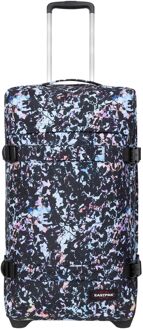 Eastpak Transit'R L camouflora light zachte kofferreistas met wielen Multicolor - H 79 x B 40 x D 33 cm