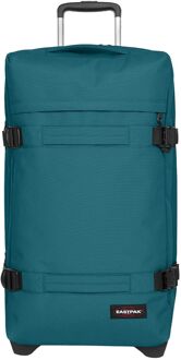 Eastpak Transit'R L jade teal zachte kofferreistas met wielen Groen - H 79 x B 40 x D 33 cm