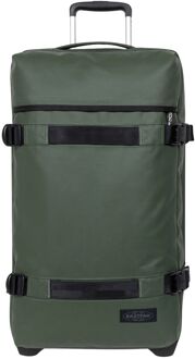 Eastpak Transit'R L tarp forest zachte kofferreistas met wielen Groen - H 79 x B 40 x D 33 cm