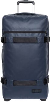 Eastpak Transit'R L tarp navy zachte kofferreistas met wielen Blauw - H 79 x B 40 x D 33 cm