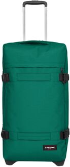 Eastpak Transit'R M pineneedle green zachte koffer Groen - H 67 x B 35.5 x D 30 cm