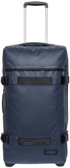 Eastpak Transit'R M tarp navy zachte koffer Blauw - H 67 x B 35.5 x D 30 cm