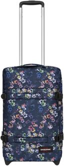 Eastpak Transit'R S flora fade navy zachte kofferreistas met wielen handbagage Multicolor - H 51 x B 32.5 x D 23 cm