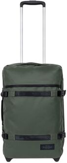 Eastpak Transit'R S tarp forest zachte kofferreistas met wielen handbagage Groen - H 51 x B 32.5 x D 23 cm