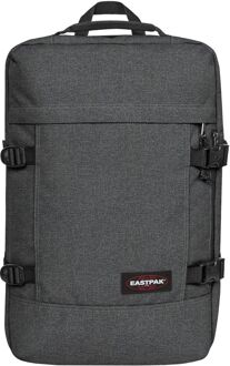 Eastpak Travelpack black denim weekendtas handbagage Grijs - H 51 x B 33 x D 23 cm
