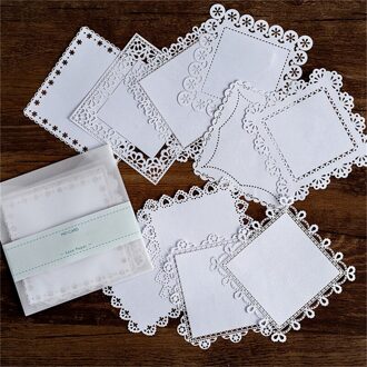 Eastshape Kant Paper Hollow Servies Decoratie Verpakking Patroon Ronde Windowed Vierkante Deur Plakboek 2
