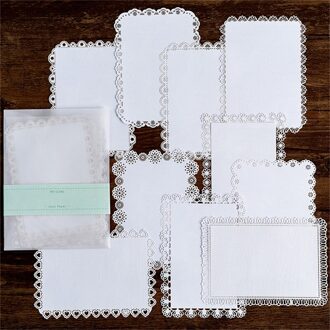 Eastshape Kant Paper Hollow Servies Decoratie Verpakking Patroon Ronde Windowed Vierkante Deur Plakboek 3