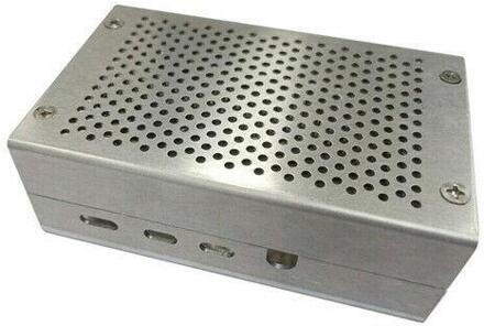 EastVita Fit Voor Raspberry Pi 4 Metalen Behuizing Beschermende Box Shell Case r20