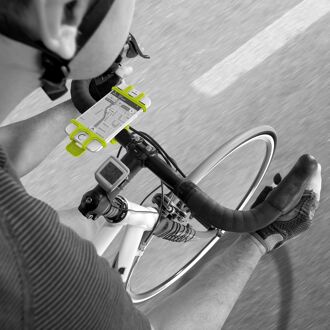 Easy Bike Telefoonhouder, Groen - Siliconen - Celly