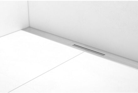 Easy Drain Douchegoot Easy Drain R-Line Clean Wall 80cm RVS Geborsteld RVS